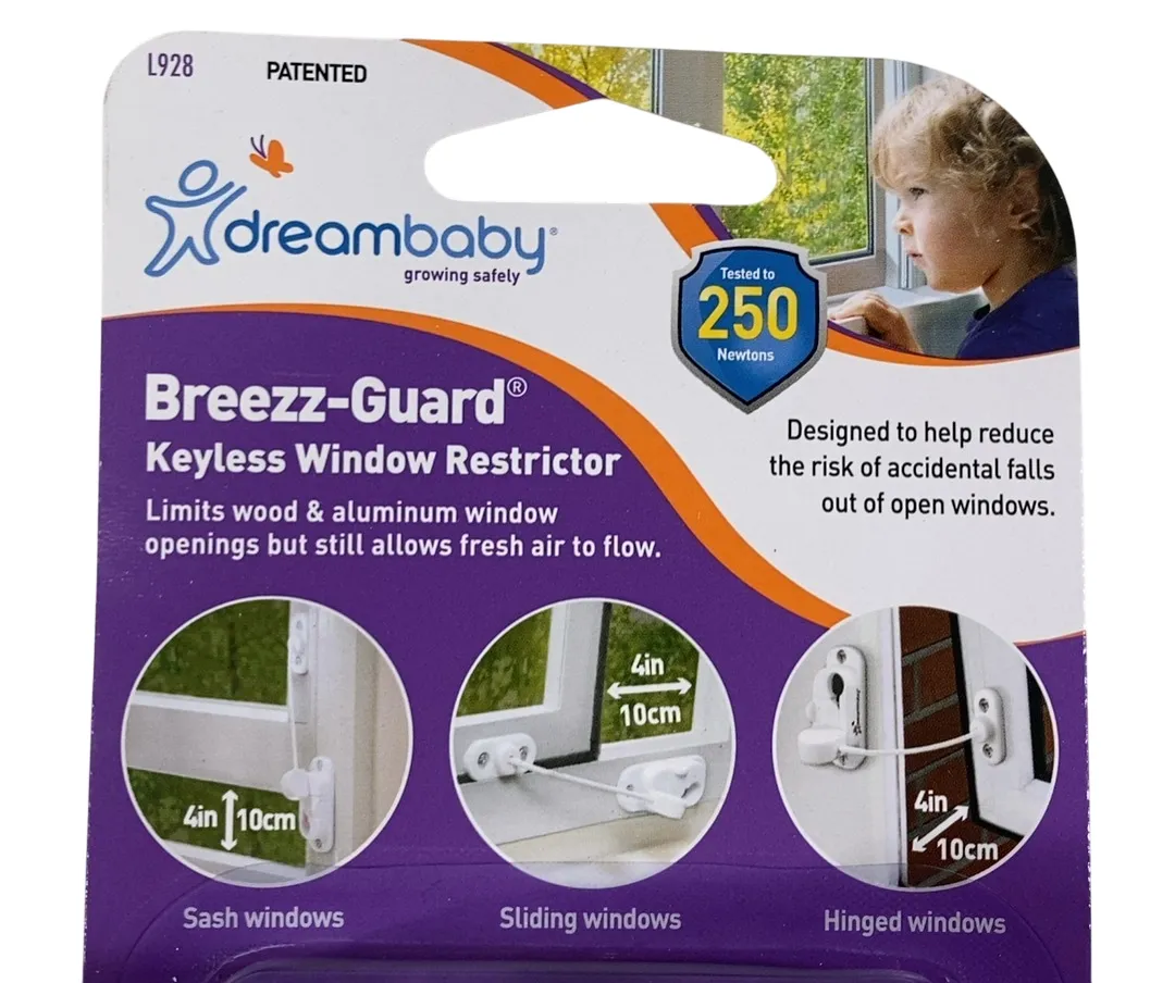 Dreambaby Breezz-Guard Keyless Window Restrictor
