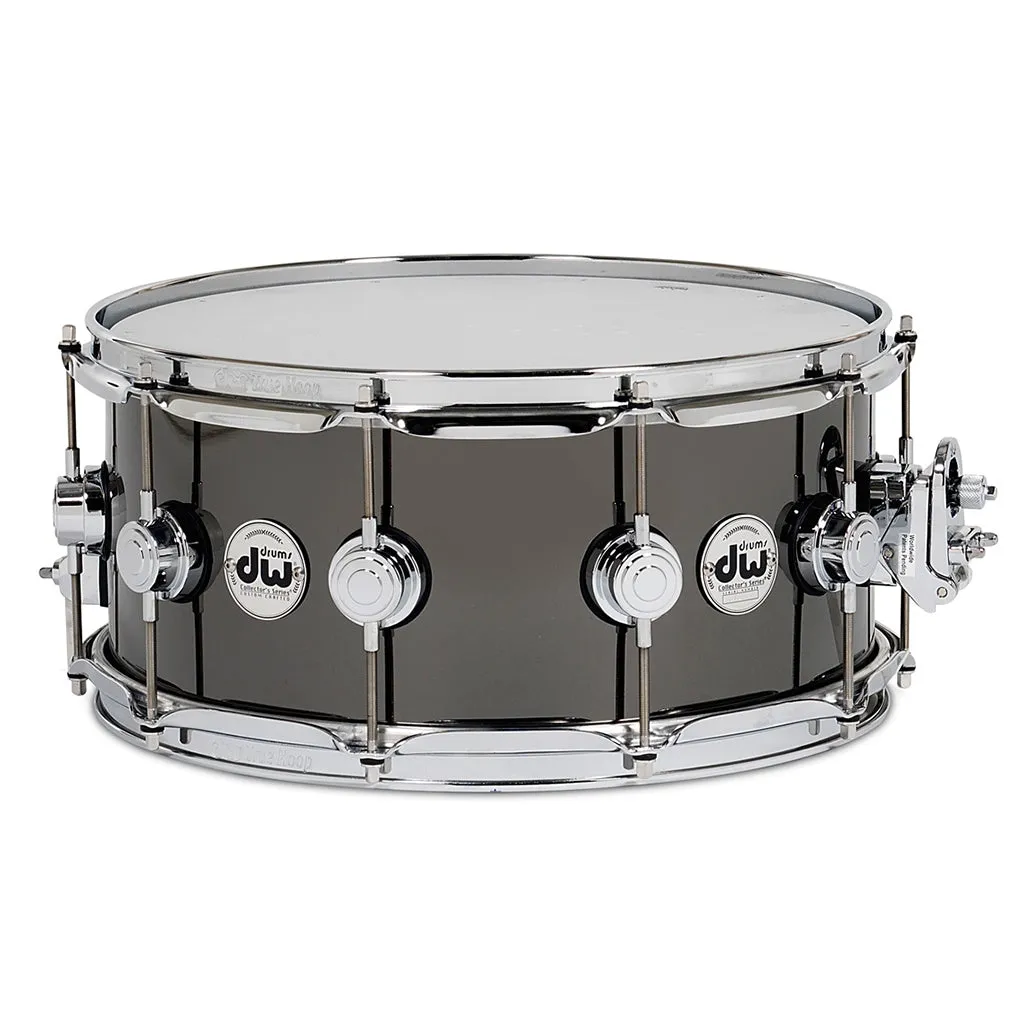 DW Collector's Series 14"x6.5" Black Nickel over Brass with Chrome Hardware