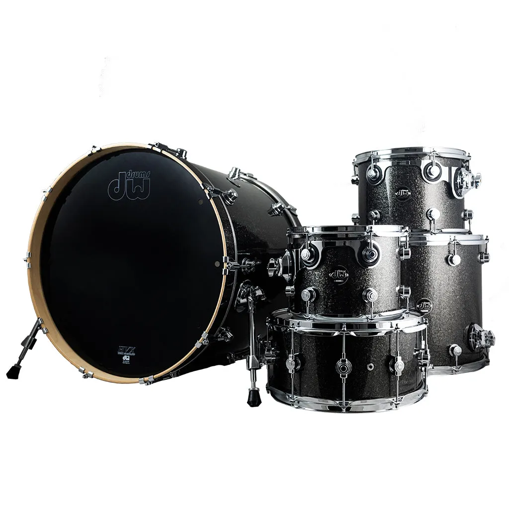 DW Performance Series 5-Piece Shell Pack - Pewter Sparkle