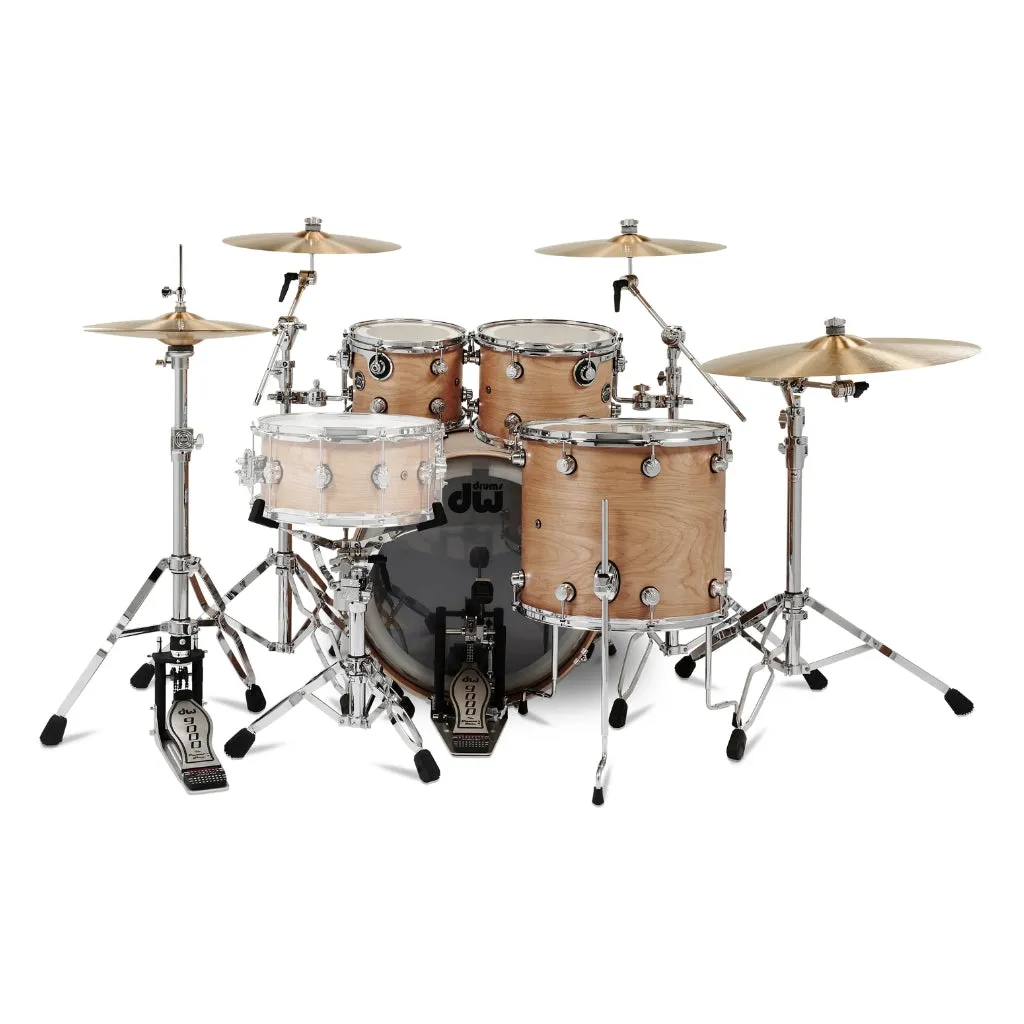 DW Performance Series Limited Edition Birch 5-piece Shell Pack - Natural Satin Oil