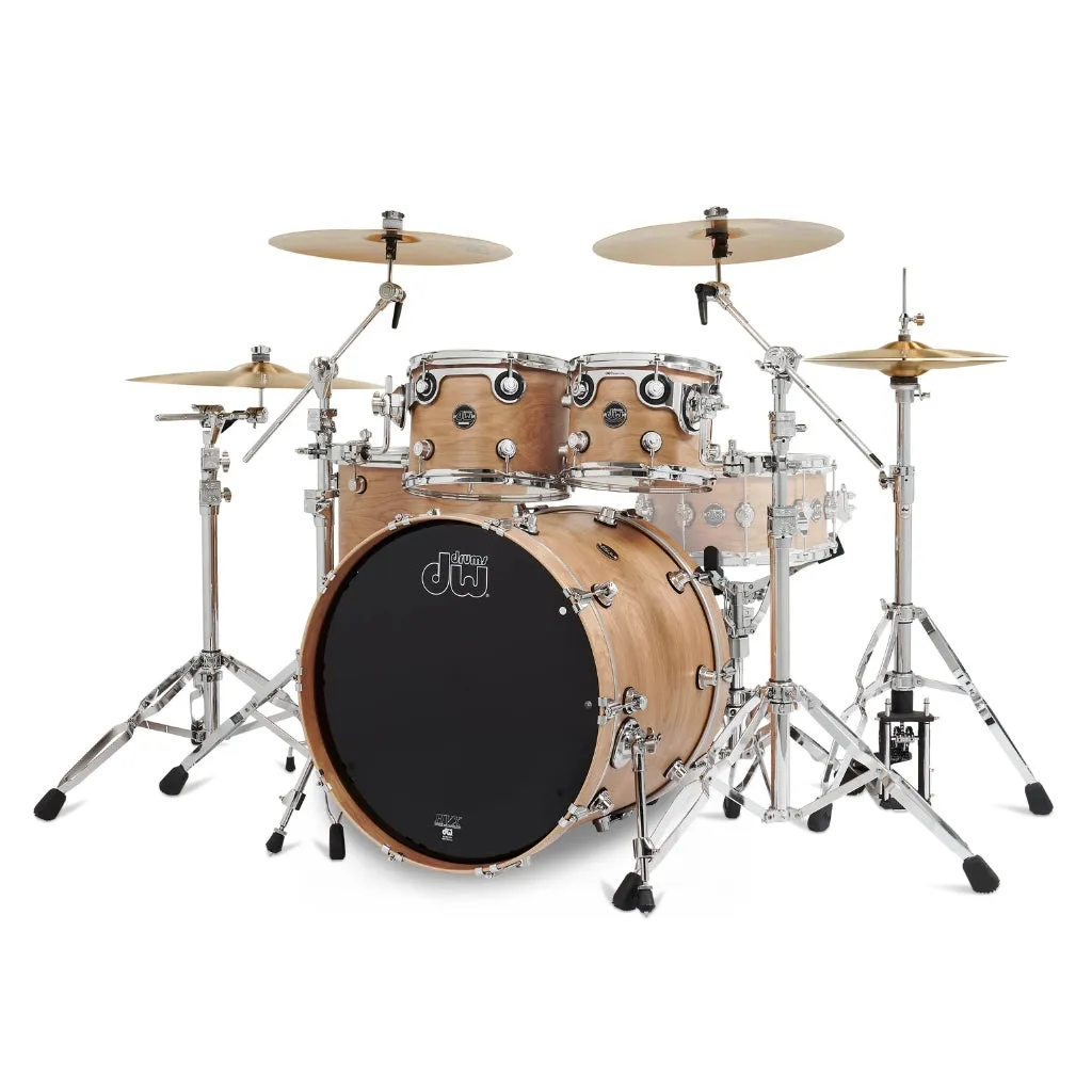DW Performance Series Limited Edition Birch 5-piece Shell Pack - Natural Satin Oil