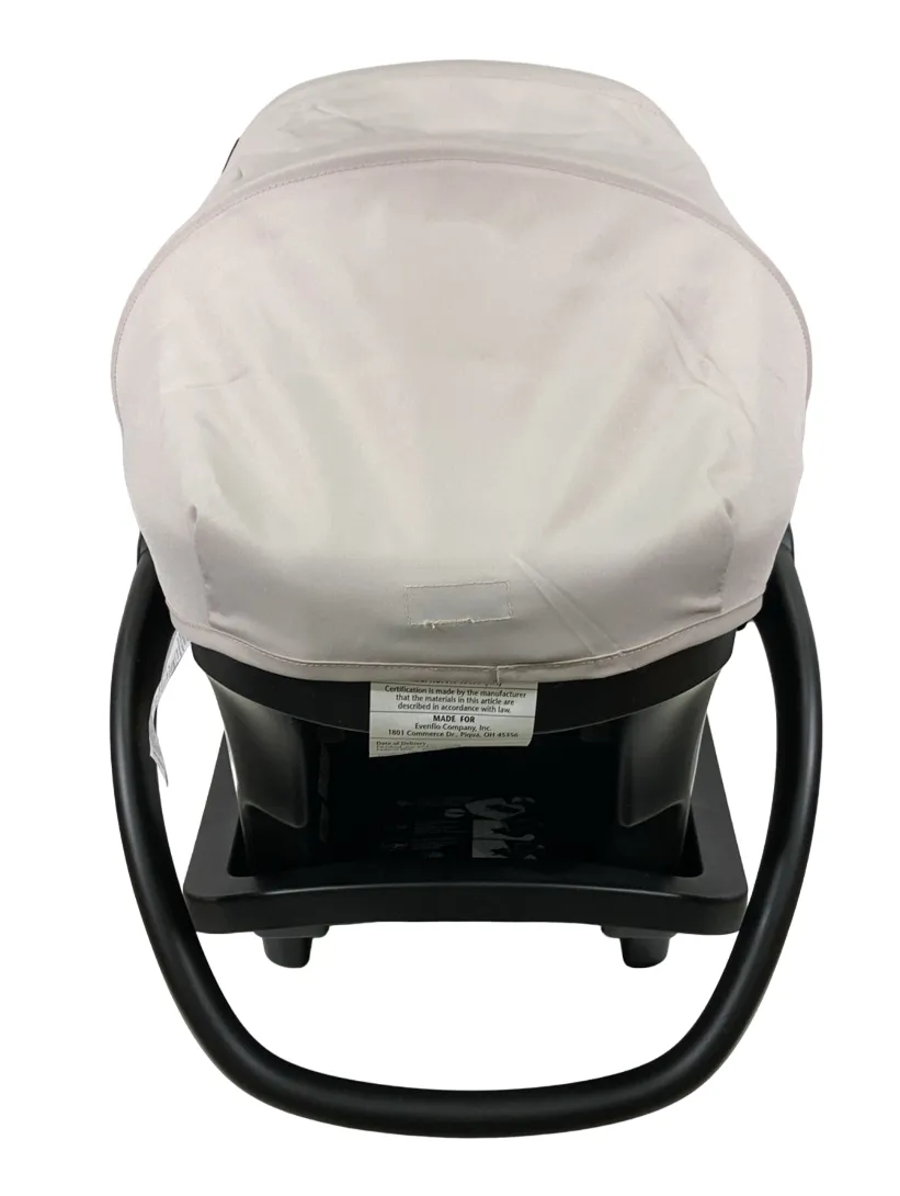 Evenflo LiteMax 35 Infant Car Seat, 2023, River Stone Gray