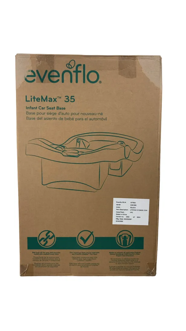 Evenflo LiteMax 35 Infant Car Seat Base, 2024