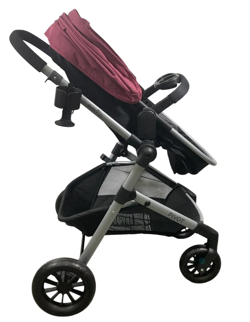 Evenflo Pivot Modular Stroller, Dusty Rose, 2024