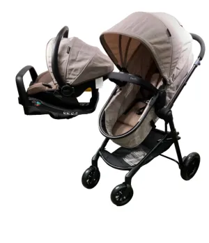 Evenflo Pivot Modular Travel System, 2023, Desert Tan