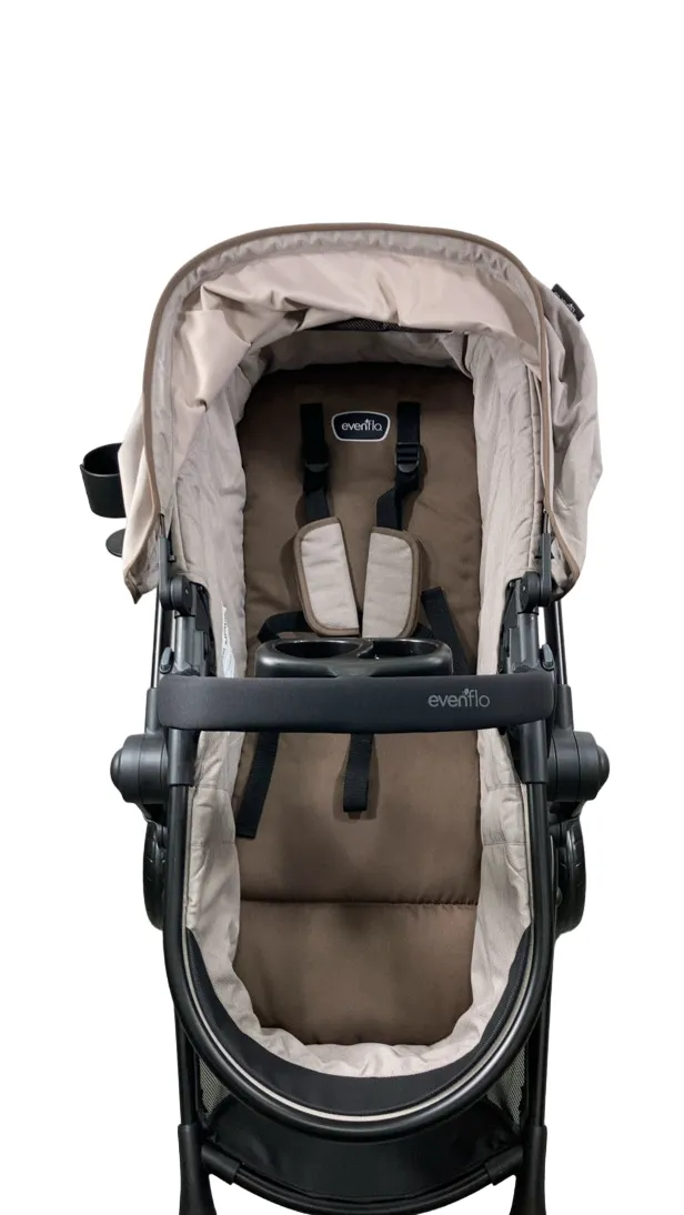 Evenflo Pivot Modular Travel System, 2023, Desert Tan