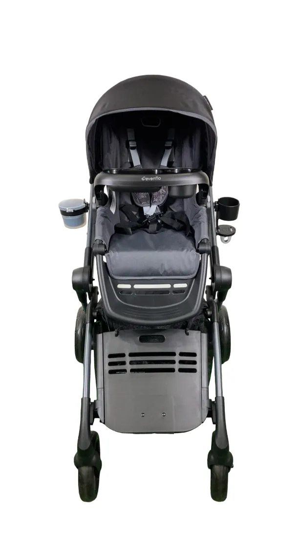 Evenflo Pivot Troop Companion Double Companion Modular Travel System, 2023, Rhodesboro Black
