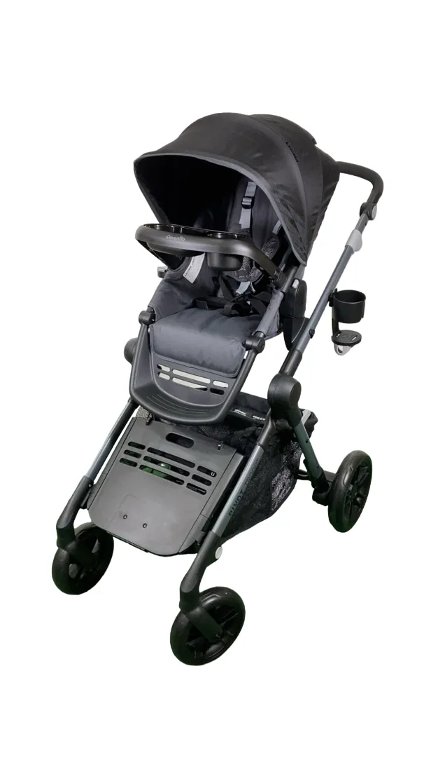 Evenflo Pivot Troop Companion Double Companion Modular Travel System, 2023, Rhodesboro Black