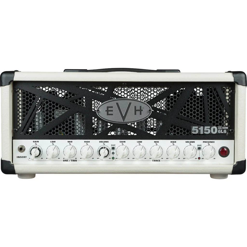 EVH 5150III 50w 6L6 Amplifier Head - Ivory