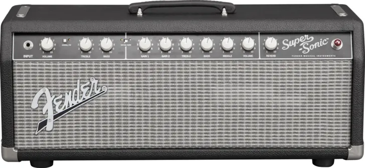 Fender Super Sonic 22  Black 22W Tube Amp Head