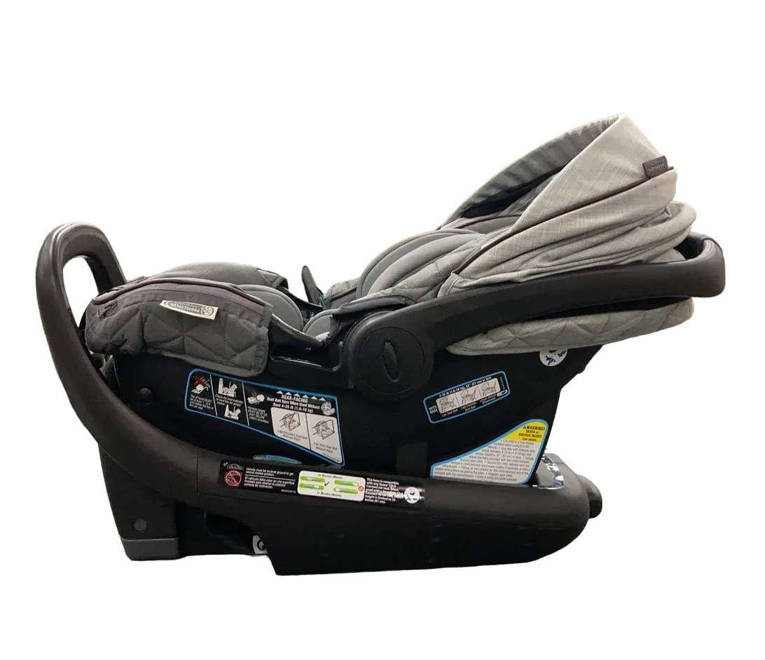 Graco Premier Snugride Snugfit 35 XT Infant Car Seat, 2022, Midtown