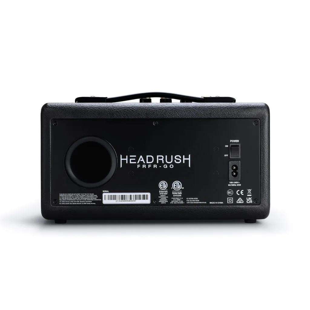 HeadRush FRFR-GO 30W 2x3" Portable Rechargeable Full Range Speaker