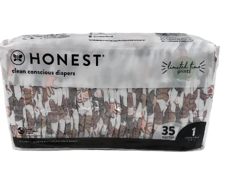 Honest Company Size 1 Diapers 35 Ct, Barnyard Babies