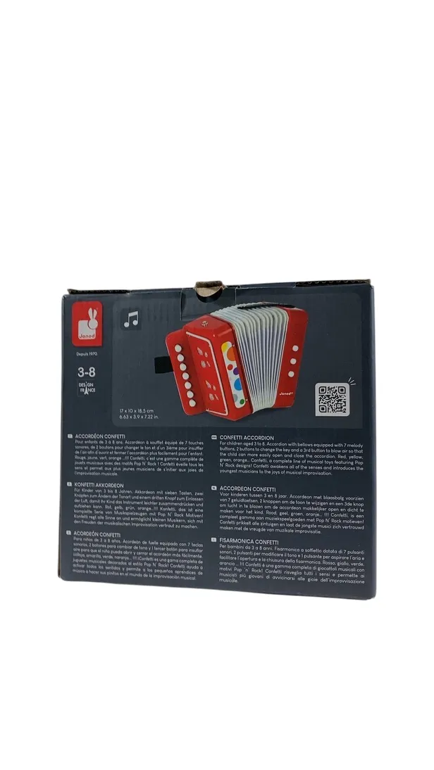 Janod Confetti Accordion