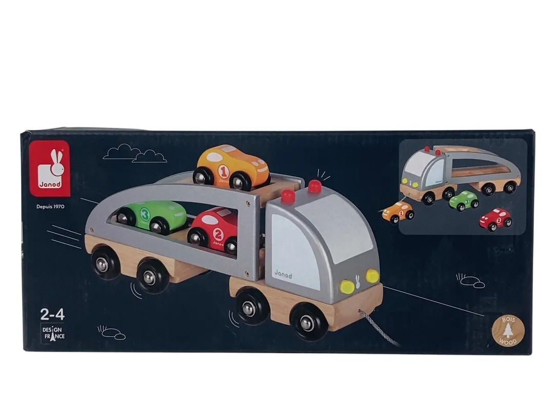 Janod Multi Cars Truck