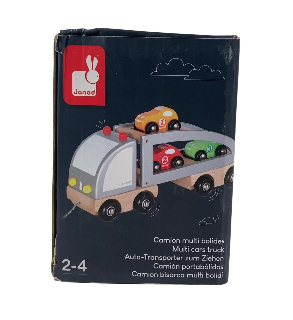 Janod Multi Cars Truck