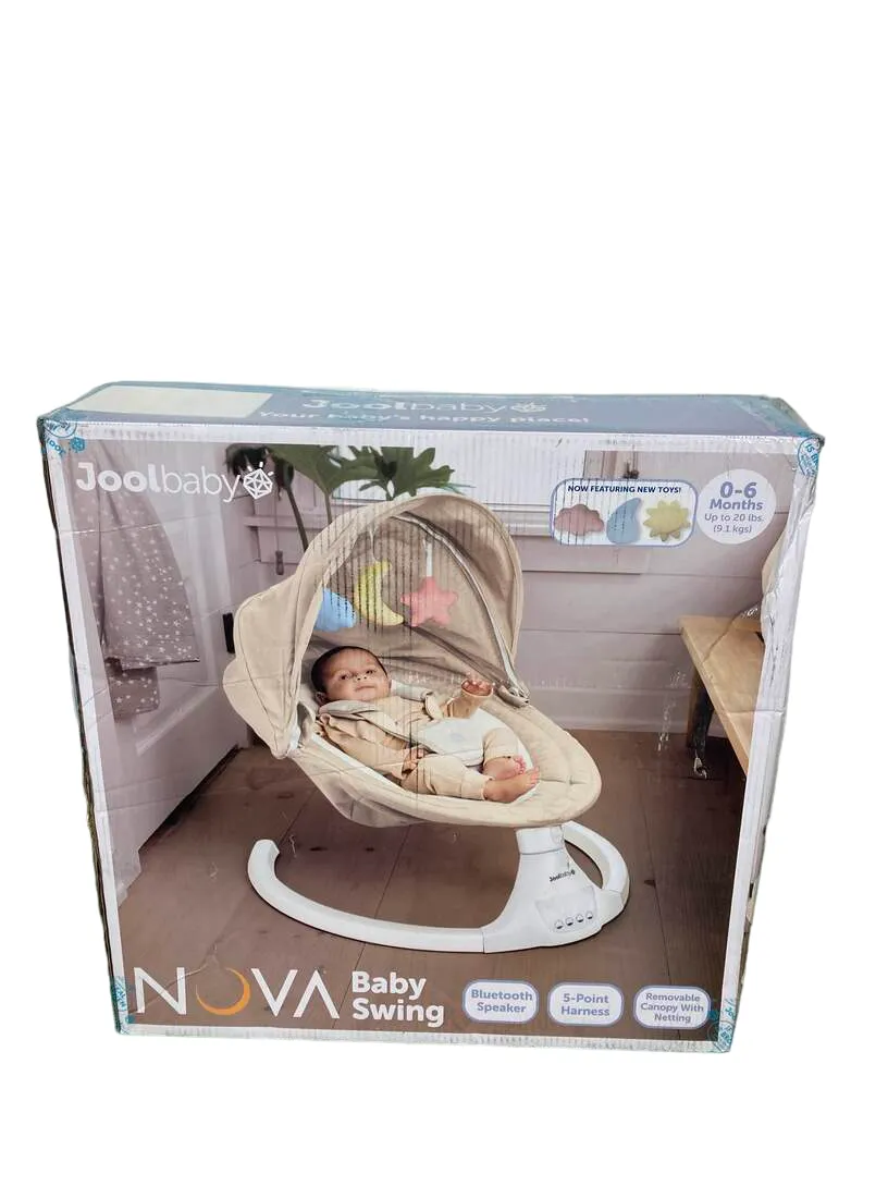 Jool Nova Baby Swing, Oatmeal