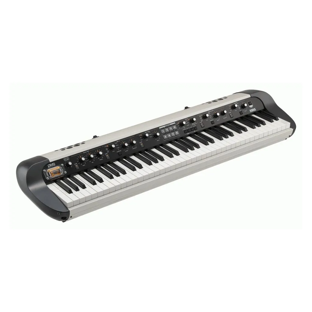 Korg SV-2 Stage Vintage Piano, Black  73 key, with speakers