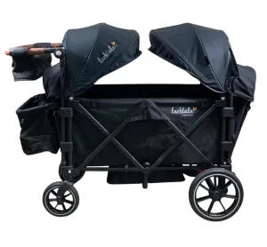 Larktale Caravan V3 Extra Capacity Stroller Wagon, 2024, Byron Black