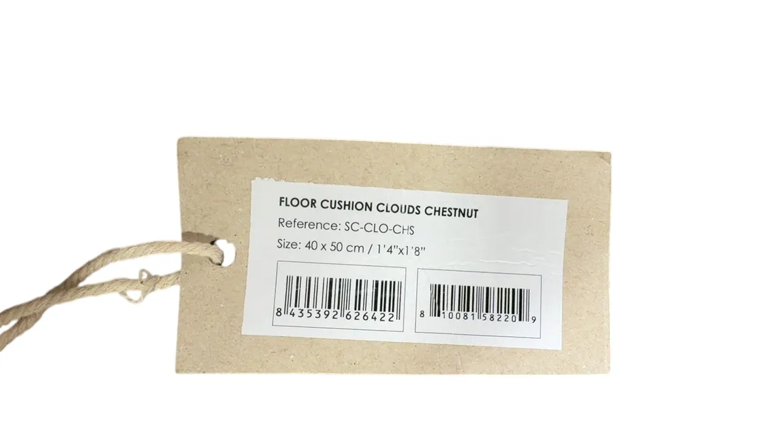 Lorena Canals Cloud Floor Cushion, Chestnut