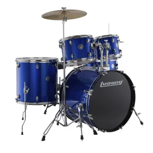 Ludwig Accent Drive Drum Kit Pack - Blue