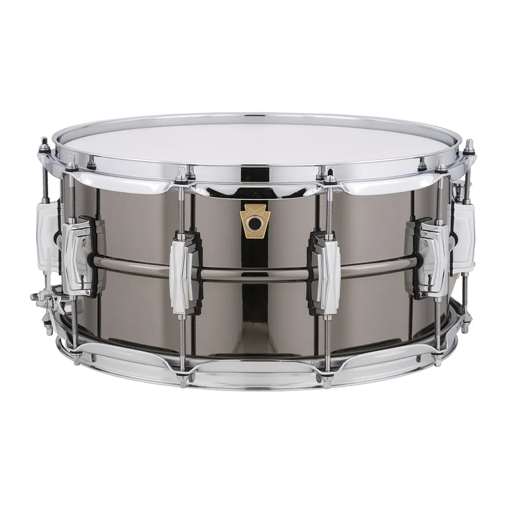 Ludwig Black Beauty Brass Smooth Shell with Imperial Lugs - 14"x6.5"