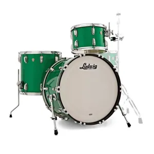 Ludwig Classic Maple 18" Jazzette 3-Piece Shell Pack - Green Sparkle