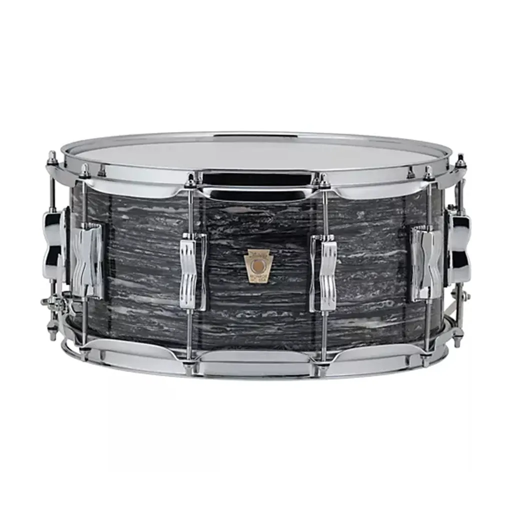 Ludwig Classic Maple Snare Drum - 5"x14" - Vintage Black Oyster