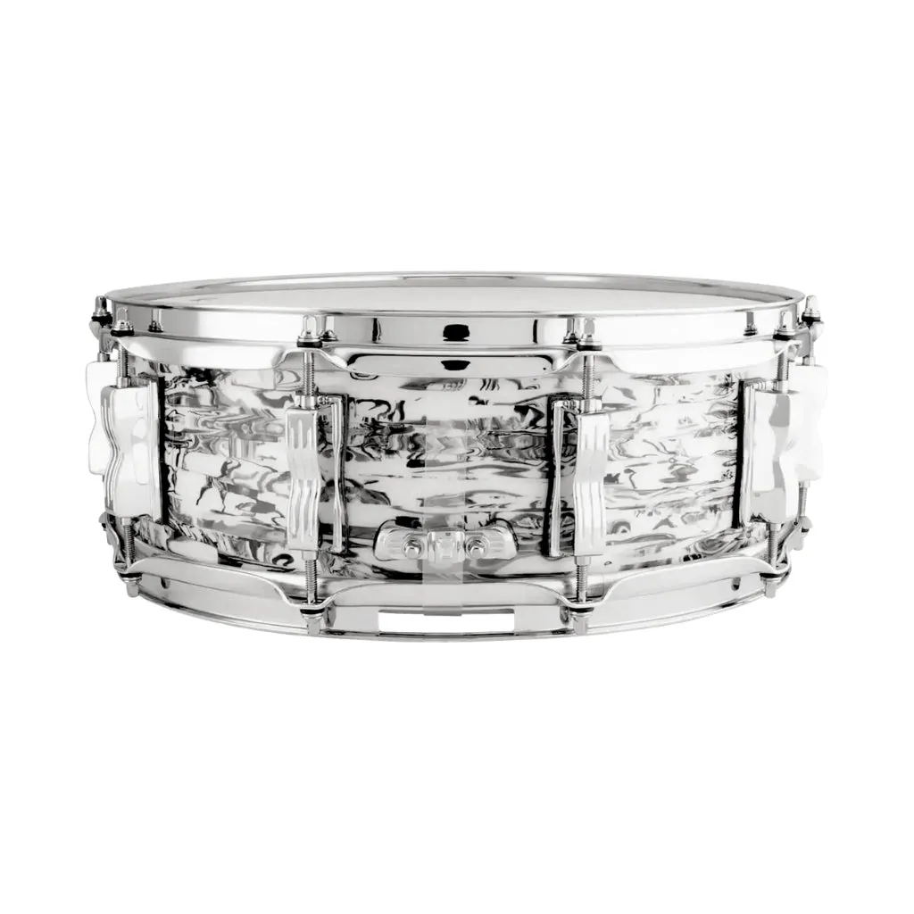 Ludwig Classic Maple Wood Shell 5X14 Snare Drum White Abalone