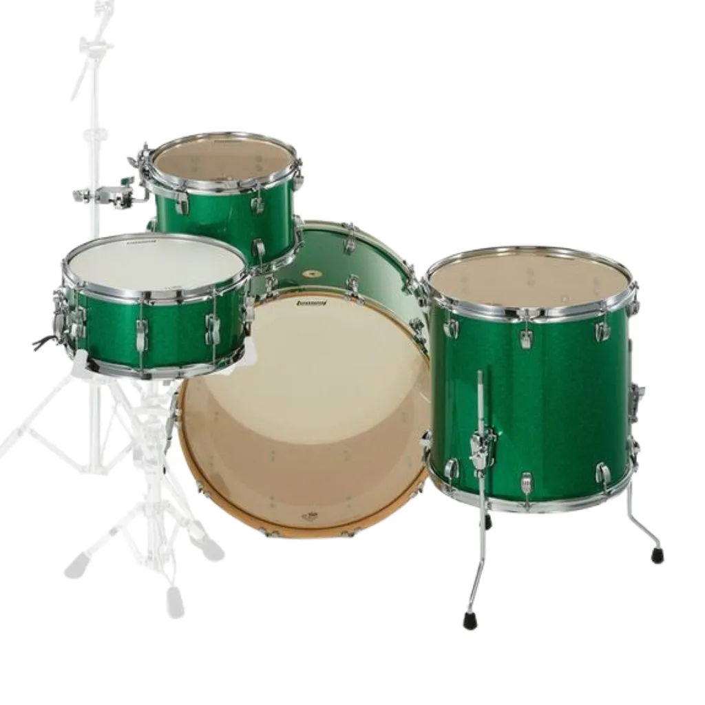 Ludwig Continental 22" 4pc Shell Pack - Green Sparkle