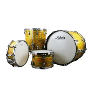 Ludwig - Custom Classic Maple 14x20, 8x12, 14x14, 5x14 Citrus Mod