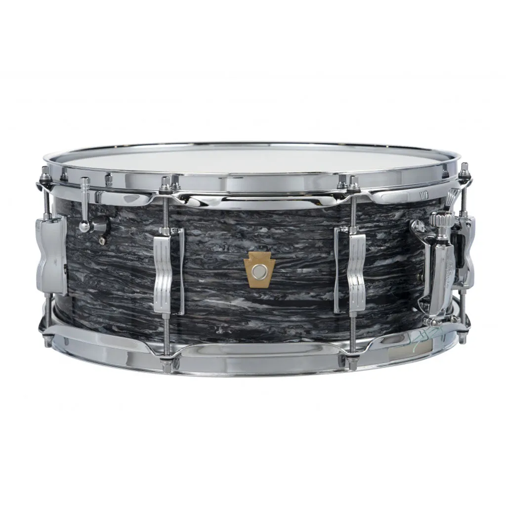 Ludwig Legacy Mahogany "Jazz Fest" Snare Drum - 14"x5.5" - Vintage Black Oyster