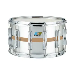 Ludwig Limited Edition Cast Aluminium Slotted Coliseum Snare Drum - 8x14-inch