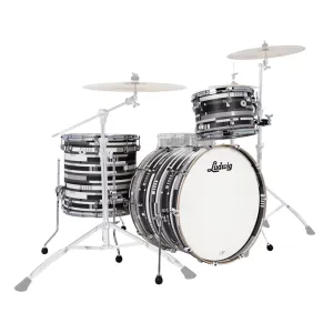 Ludwig Neusonic 22" 3 Piece Shell Pack - Digital Black Oyster