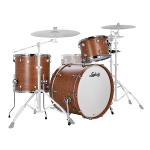 Ludwig Neusonic 22" 3 Piece Shell Pack - Satin Wood