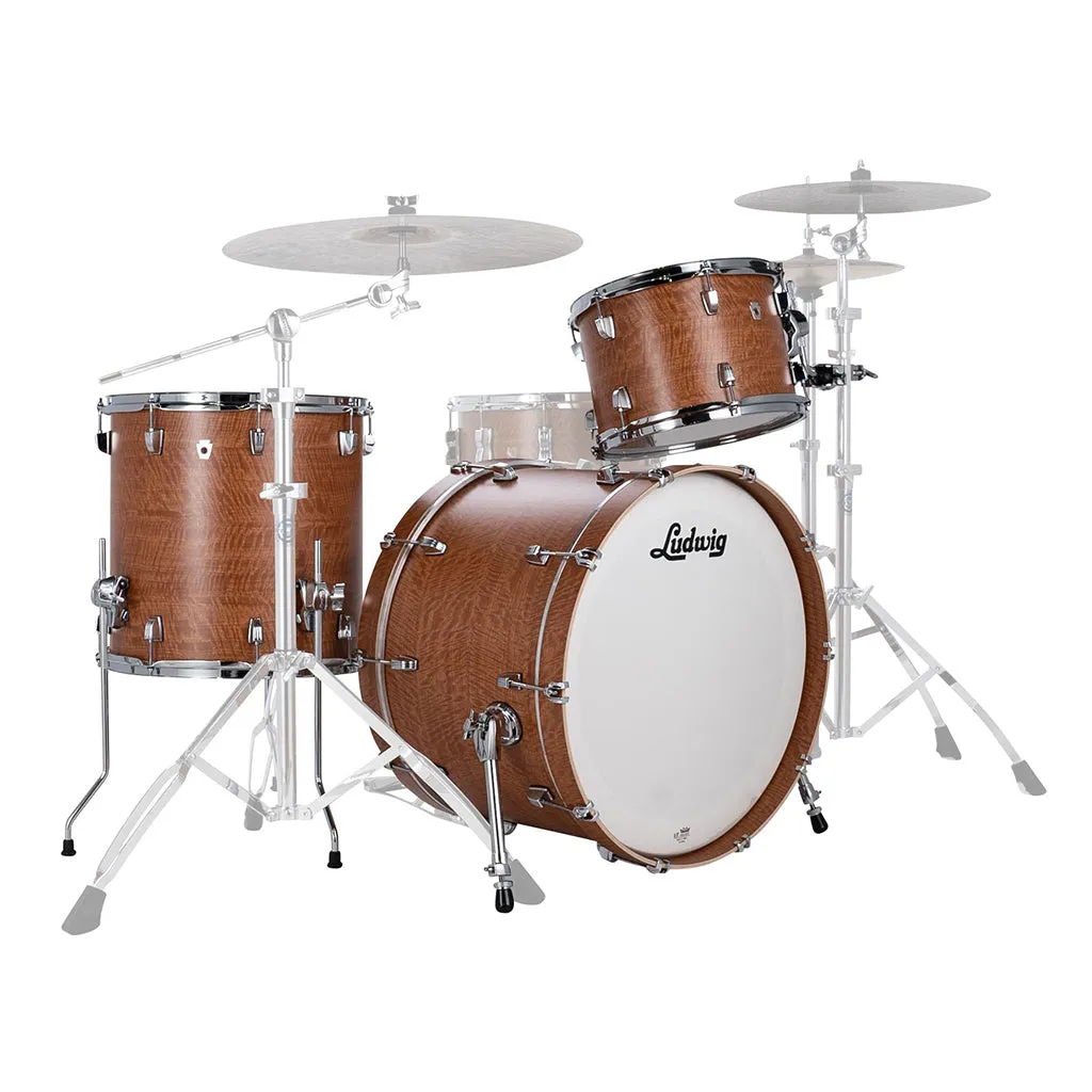 Ludwig Neusonic 22" 3 Piece Shell Pack - Satin Wood