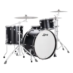 Ludwig Neusonic 24" Pro Beat 4-Piece Shell Pack - Black Velvet