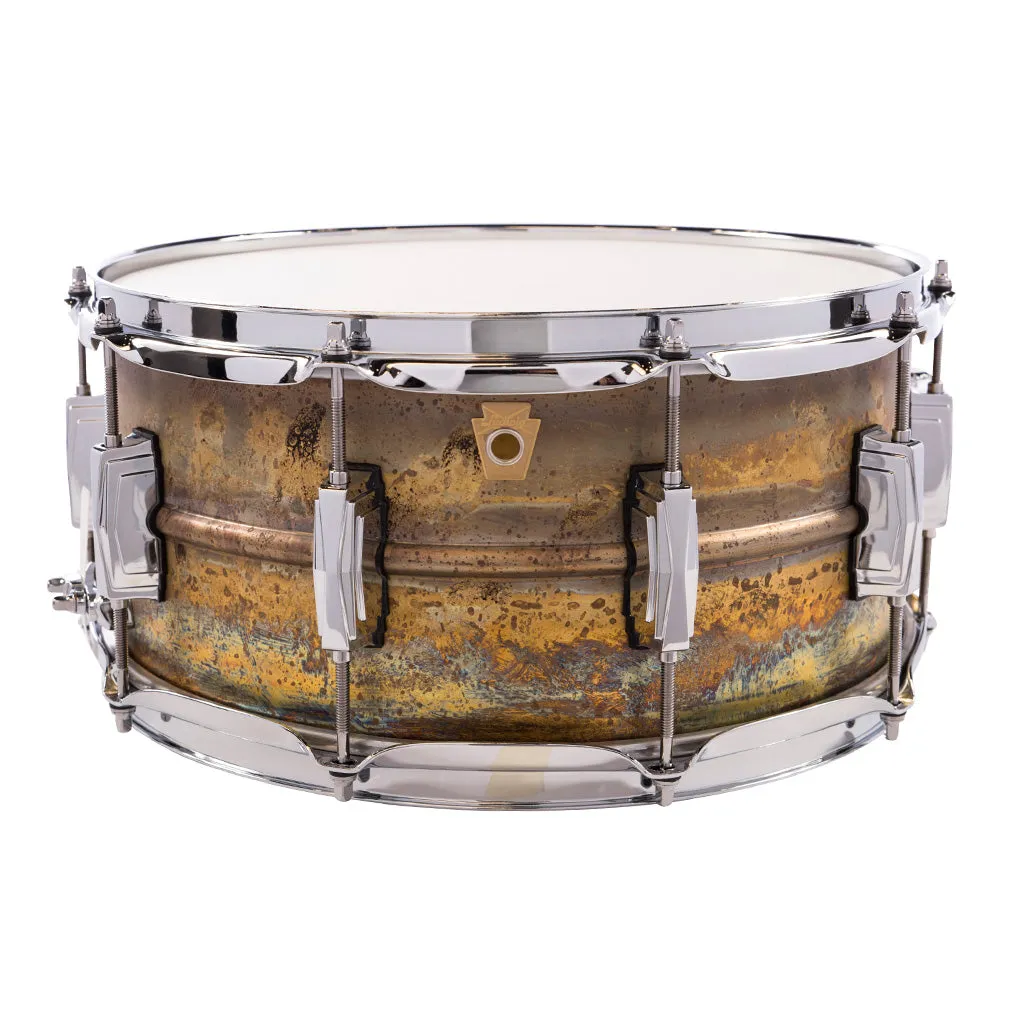 Ludwig Raw Brass Phonic Snare Drum - 14"x6.5"