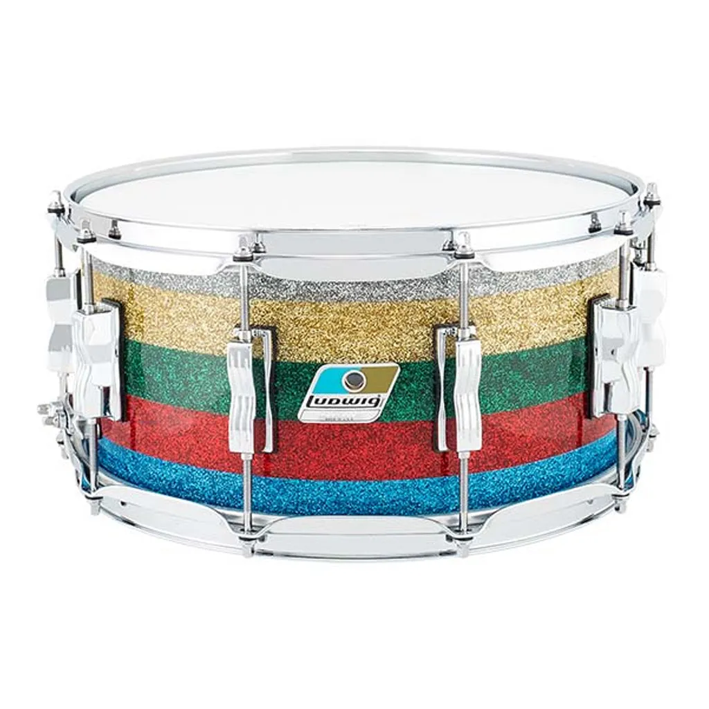 Ludwig Vistalite 50th Anniversary 14"x6.5" Snare Drum - Salesman Sparkle