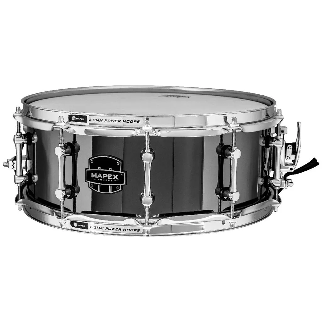 Mapex Armory Steel Tomahawk 14"x5.5" Hammered Steel Snare Drum