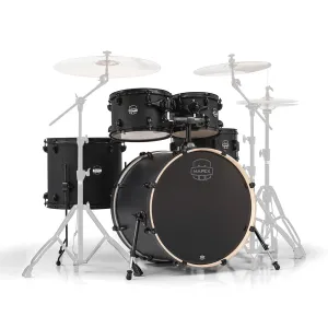 Mapex Mars 22" 5-Piece Rock Fast Shell Pack - Nightwood with Black Hardware