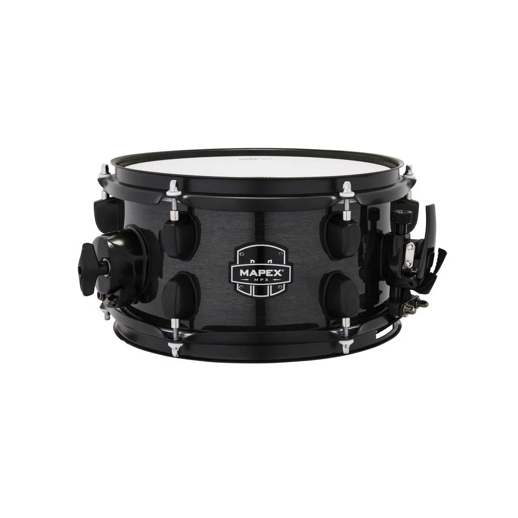 Mapex MPX 10"x5.5" Maple/Poplar Snare Drum - Trans Midnight Black