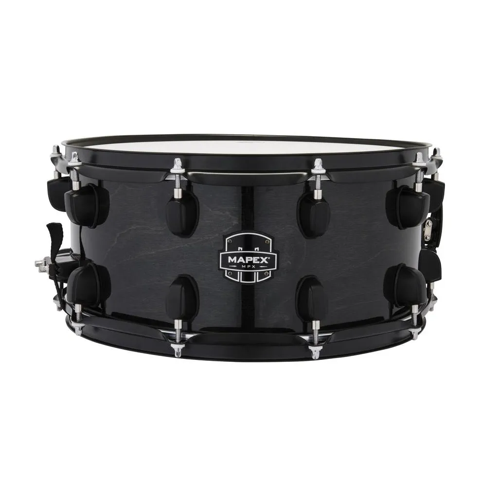 Mapex MPX 14"x6.5" Maple/Poplar Snare Drum - Trans Midnight Black