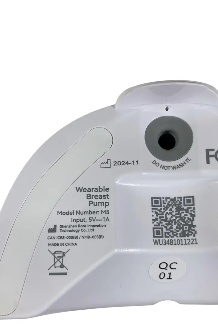 Momcozy All-in-one M5 Double Wearable Breast Pump, Quill Grey