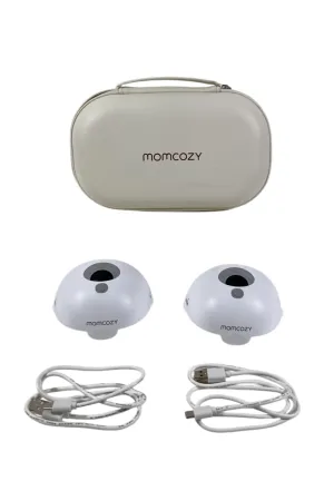 Momcozy All-in-one M5 Double Wearable Breast Pump, Quill Grey
