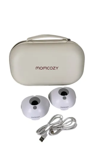 Momcozy All-in-one M5 Double Wearable Breast Pump, Quill Grey