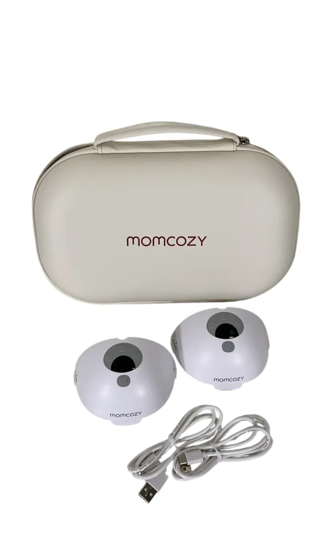 Momcozy All-in-one M5 Double Wearable Breast Pump, Quill Grey