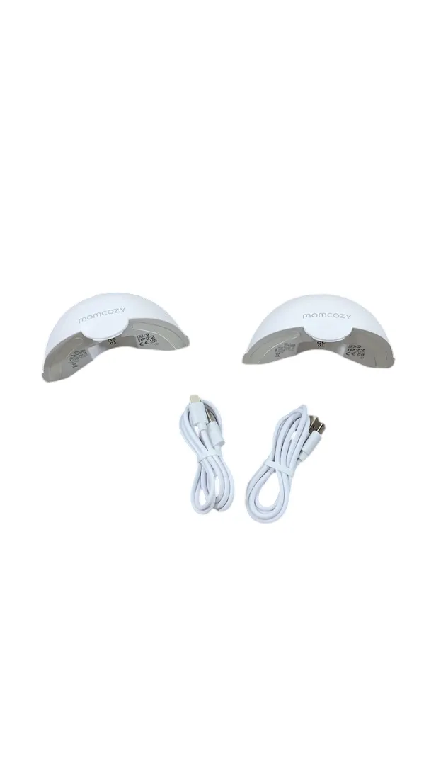 Momcozy Mobile Style Hands-free Breast Pump Double, Quill Grey