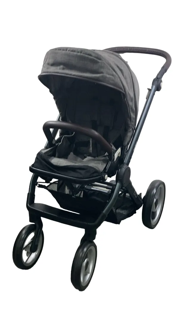 Mutsy Evo Industrial Edition Stroller, 2016, Farmer Dark Grey, Farmer Earth