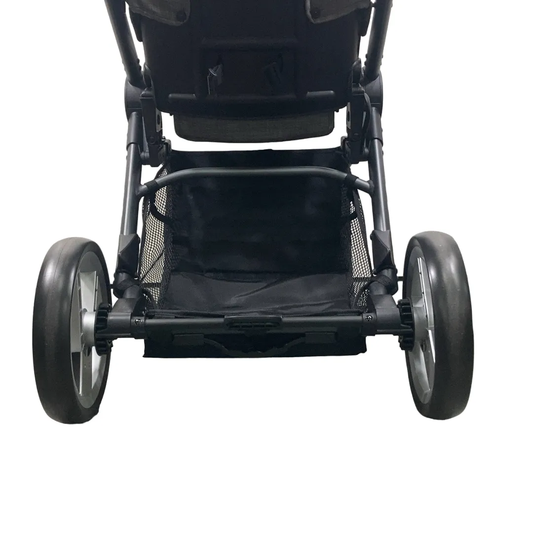 Mutsy Evo Industrial Edition Stroller, 2016, Farmer Dark Grey, Farmer Earth